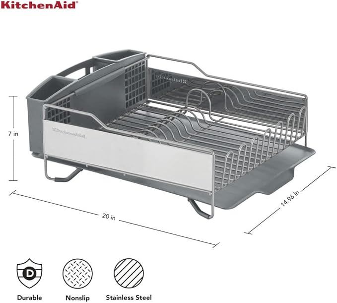 Full Size Rust Resistant Dish Rack - Image 4