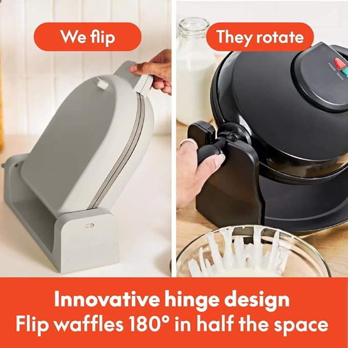 Flip-n-Store Belgian Waffle Maker - Image 7