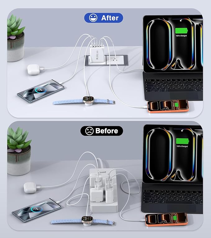 2Pack USB C Fast Charger Block - Image 4