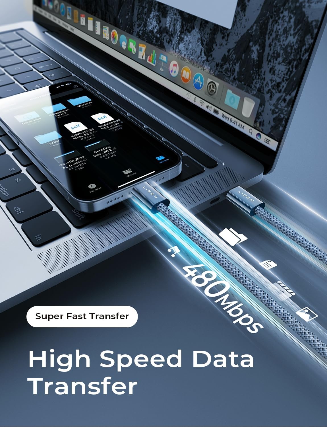 USB C to USB C Cable Fast Charging - Image 8