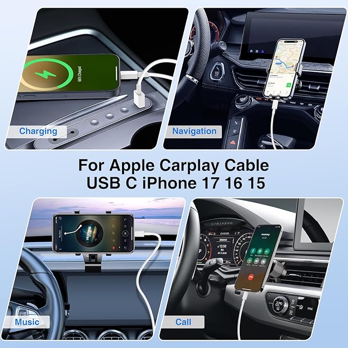 USB-C & USB-A Car Fast Charging Adapter - Image 8