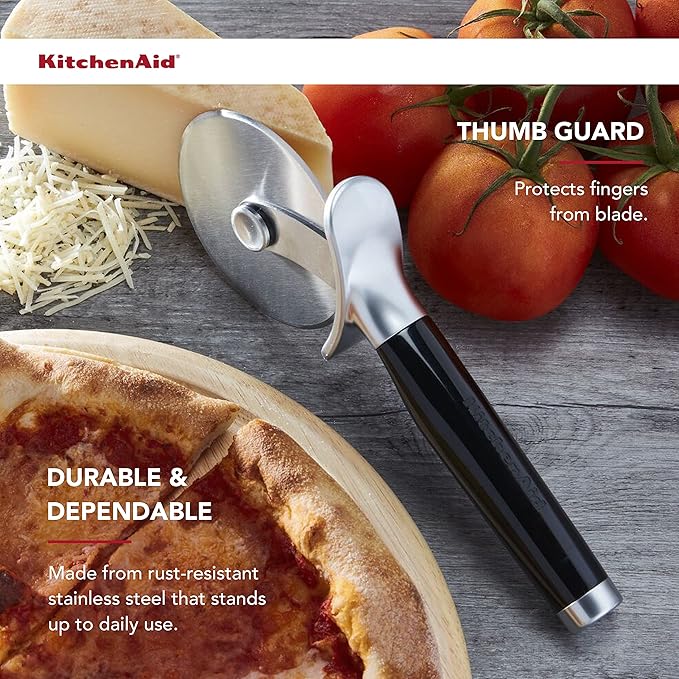 Classic Pizza Wheel with Sharp Blade For Cutting - Image 6